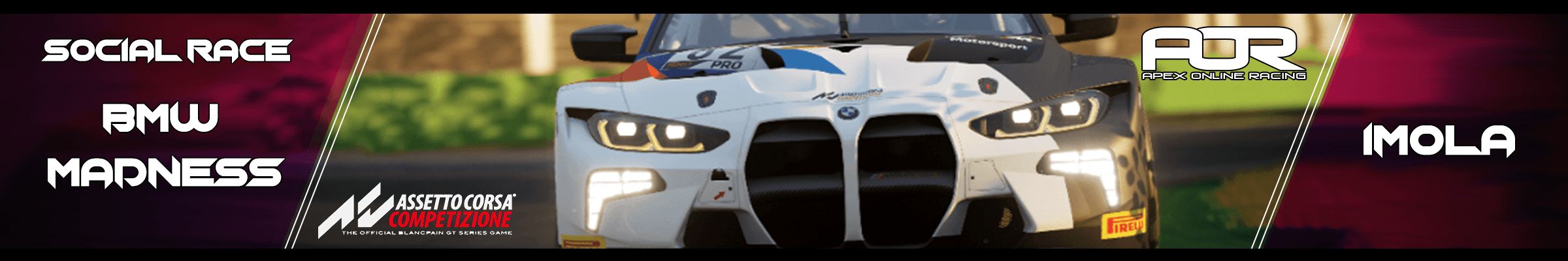 PC Assetto Corsa Competizione Event Social Race - M4 Madness Imola